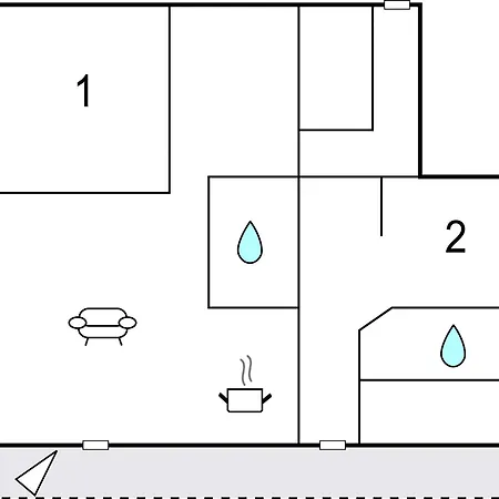 Amazing In Warwerort Apartament Warwerort